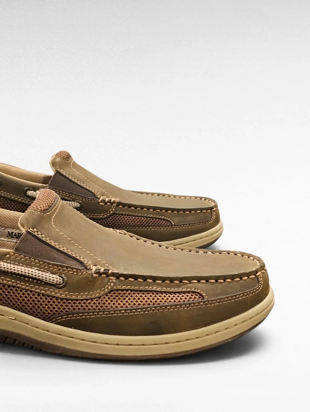 Margaritaville Men's Anchor Slip-On Boat Shoes Size 13W